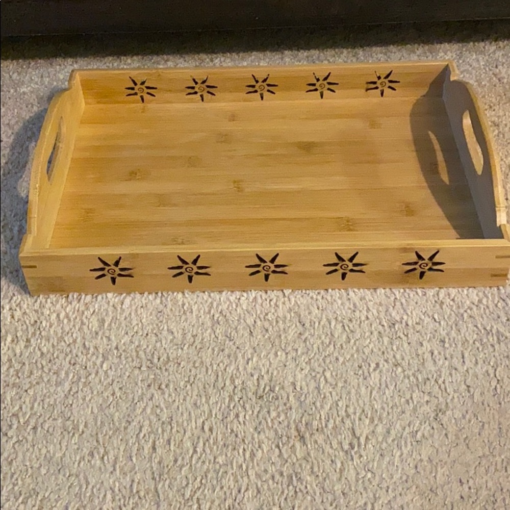 COPY - Tobin James Woden accent tray approx 9x13